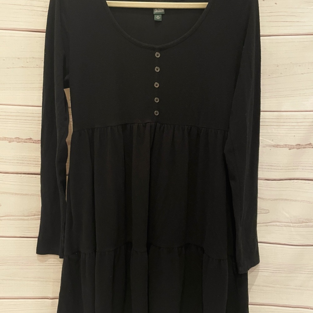 WILD FABLE black long sleeve comfy dress